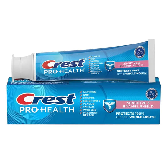 Zubní pasty Crest Pro+Health Sensitive and Enamel Shield 121g