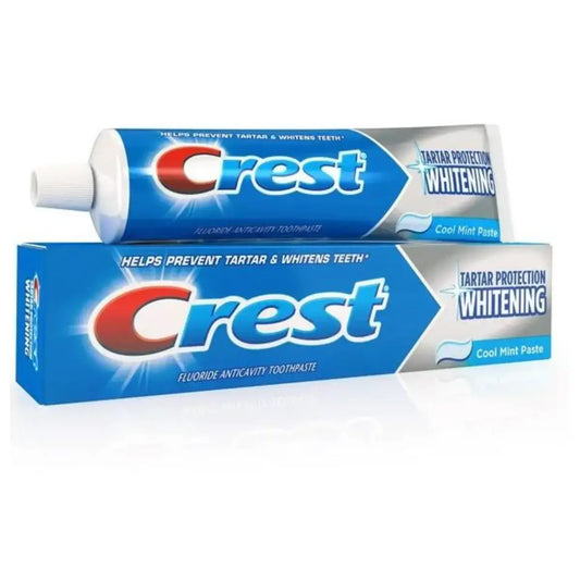  Zubní pasty Crest Tartar Protection Whitening Cool Mint Paste 232g